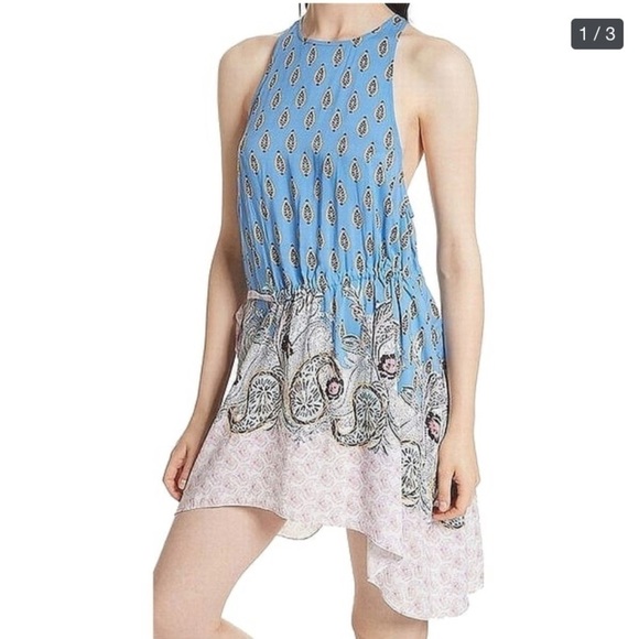 Free People Rendezvous Slip Dress Asymmetrical NWT - Picture 10 of 11